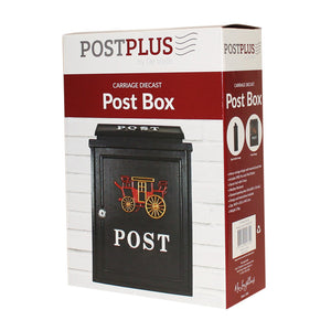 De Vielle Postplus Carriage Diecast Letter Box | HJH053739