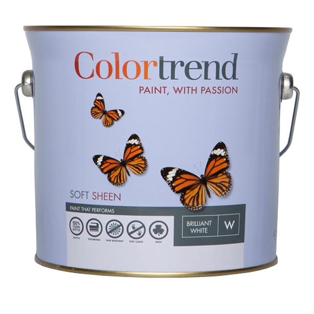 Colourtrend 3 Litre Soft Sheen - White | M00828