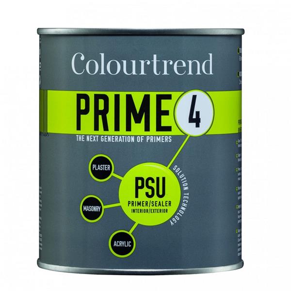Colourtrend 750ml Prime 4 PSU Primer Sealer - White | M01295