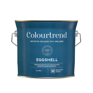 Colourtrend 3 Litre Eggshell - White | M01652
