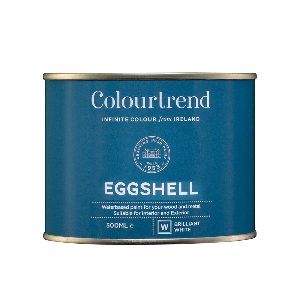 Colourtrend 500ml Eggshell - White | M01656