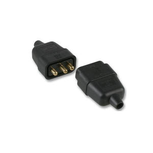 Powermaster 3 Pin Rubber Cable Connector | 1738-02