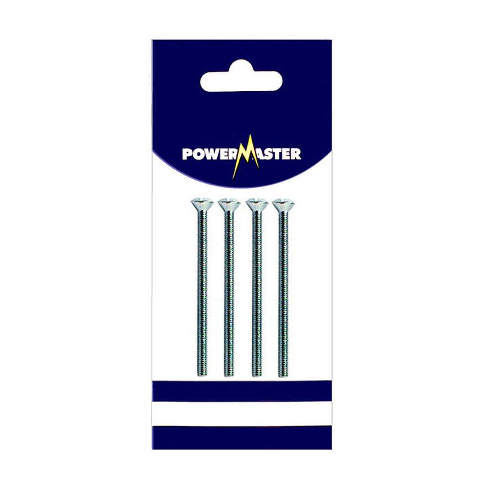 Powermaster 50mm 2" Electrical Socket Screws 4 Pack | 1369-06