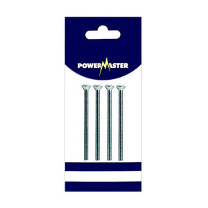 Powermaster 50mm 2" Electrical Socket Screws 4 Pack | 1369-06