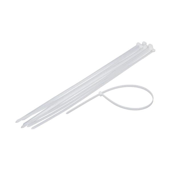 Powermaster 140mm x 3.6mm Cable Ties - White | 0822-02