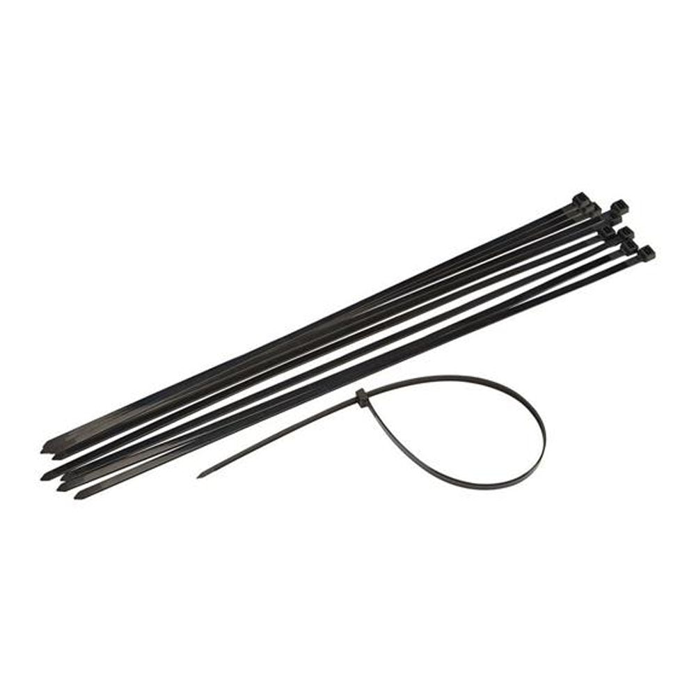 Powermaster 370mm x 4.8mm Cable Ties - Black | 1411-18