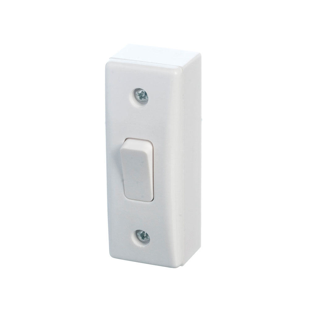 Powermaster 1 Gang Single Architrave Switch with Box | 1798-28
