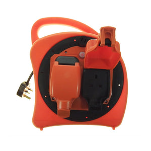 Powermaster 20 Metre Weatherproof Cable Reel with IP54 Sockets | 1814-20