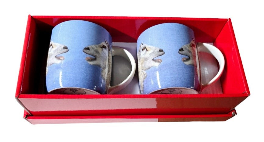 Shannonbridge Pottery Sheep 2 Piece Mug Set