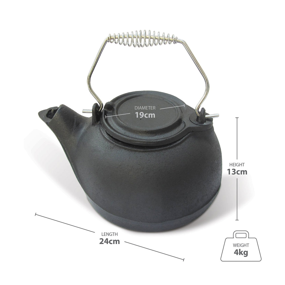 De Vielle Heritage Cast Iron Stove Top Kettle Humidifier | DEF760645