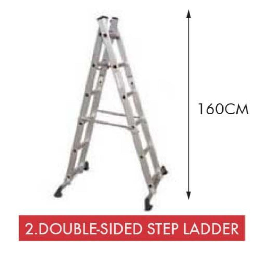 Proplus Aluminium Mini Scaffold Tower & Platform Ladder | PPS966129