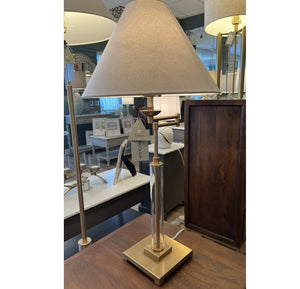 Macquillan Annery Table Lamp 75cm - Antique Brass | MQL1519