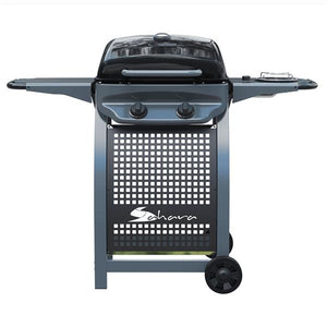 Sahara X150 2 Burner Gas BBQ | X150IR-BK