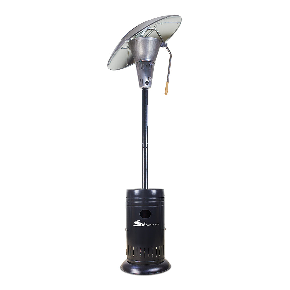 Sahara 13kw Heat Focus Gas Patio Garden Heater - Charcoal