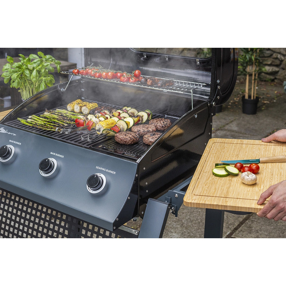 Sahara Supreme 3 Burner Gas Bbq S350