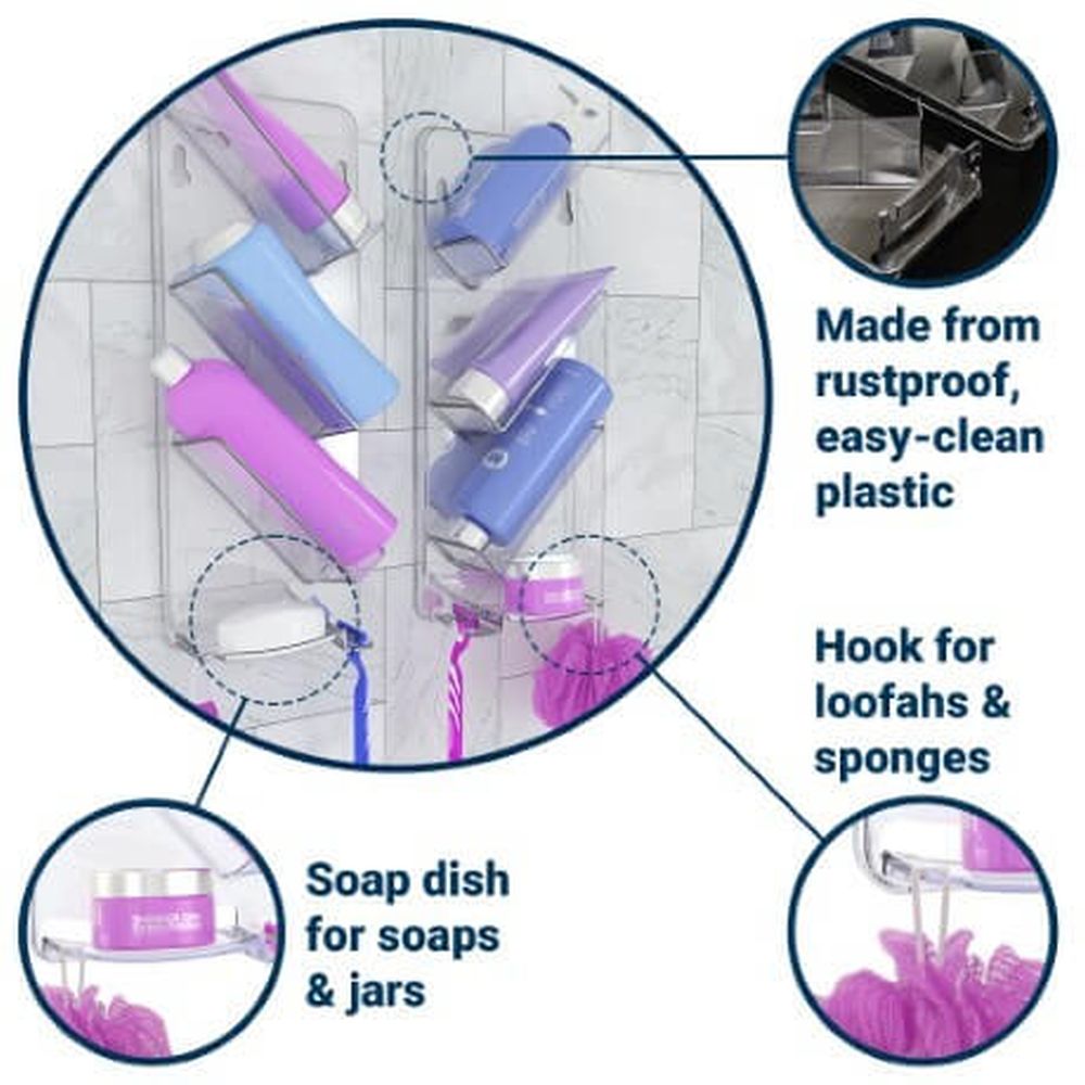 Showergem Shower Caddy Bathroom Organiser