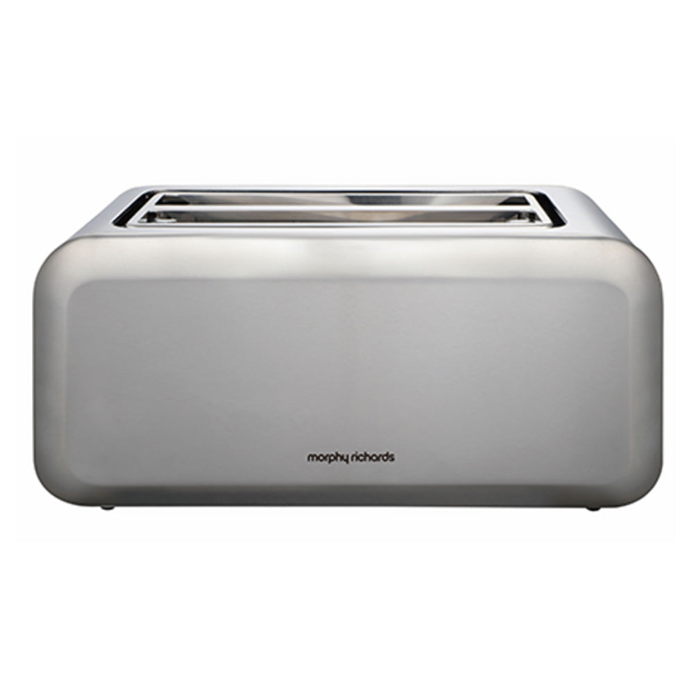 Morphy Richards 4 Slice Long Toaster - Brushed Steel | 980584