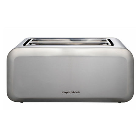 Morphy Richards 4 Slice Long Toaster - Brushed Steel | 980584