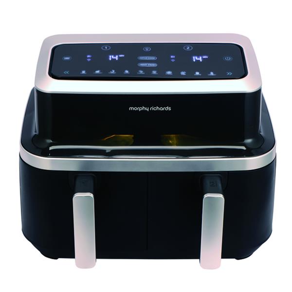 Morphy Richards Twin Drawer Air Fryer 8.4 Litre - Black | 481003