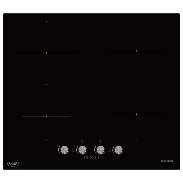 Belling 60cm 4 Zone Induction Hob | BRIH60BK