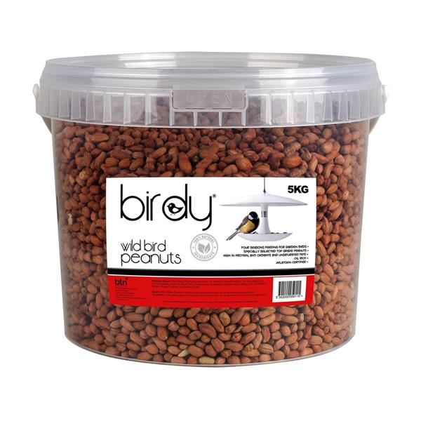 Birdy Wild Bird Peanuts Bird Food 5kg Bucket