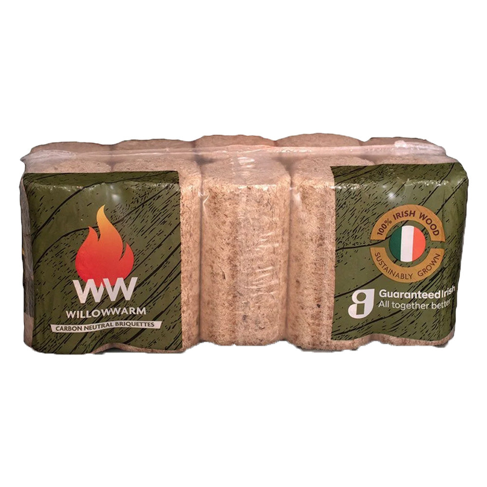 Willowwarm Carbon Neutral Briquettes 10 Pack