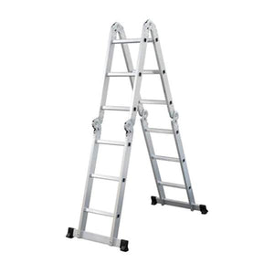 Buildsure Foldable Multi Purpose 4 Way Ladder with Scaffold Plates | 50150