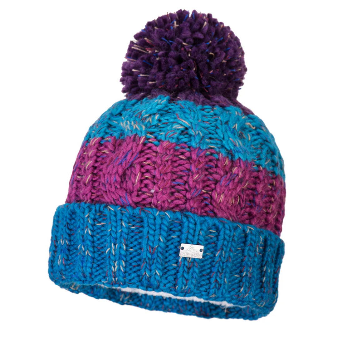 Portwest Kilkenny Pom Pom Hat - Purple | WP33PUR