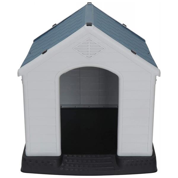De Vielle Plastic Dog Kennel House - Large | ZXP413