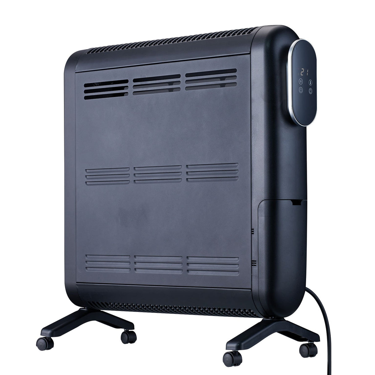 De Vielle LED and WIFI Oil Free Radiator Heater 1500W - Black | DEV011248