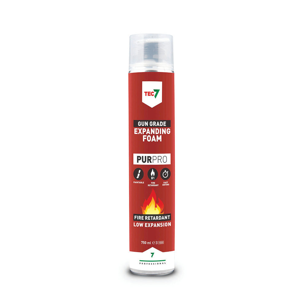 TEC 7  Pur7 Gun Grade Expanding Foam 750ml  | P7670005