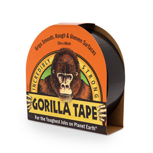 Gorilla Tape Black (DUCT TAPE) 48mm x 32 Metre