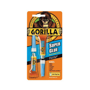 Gorilla Superglue 3g Twin Pack | GRGGSG23