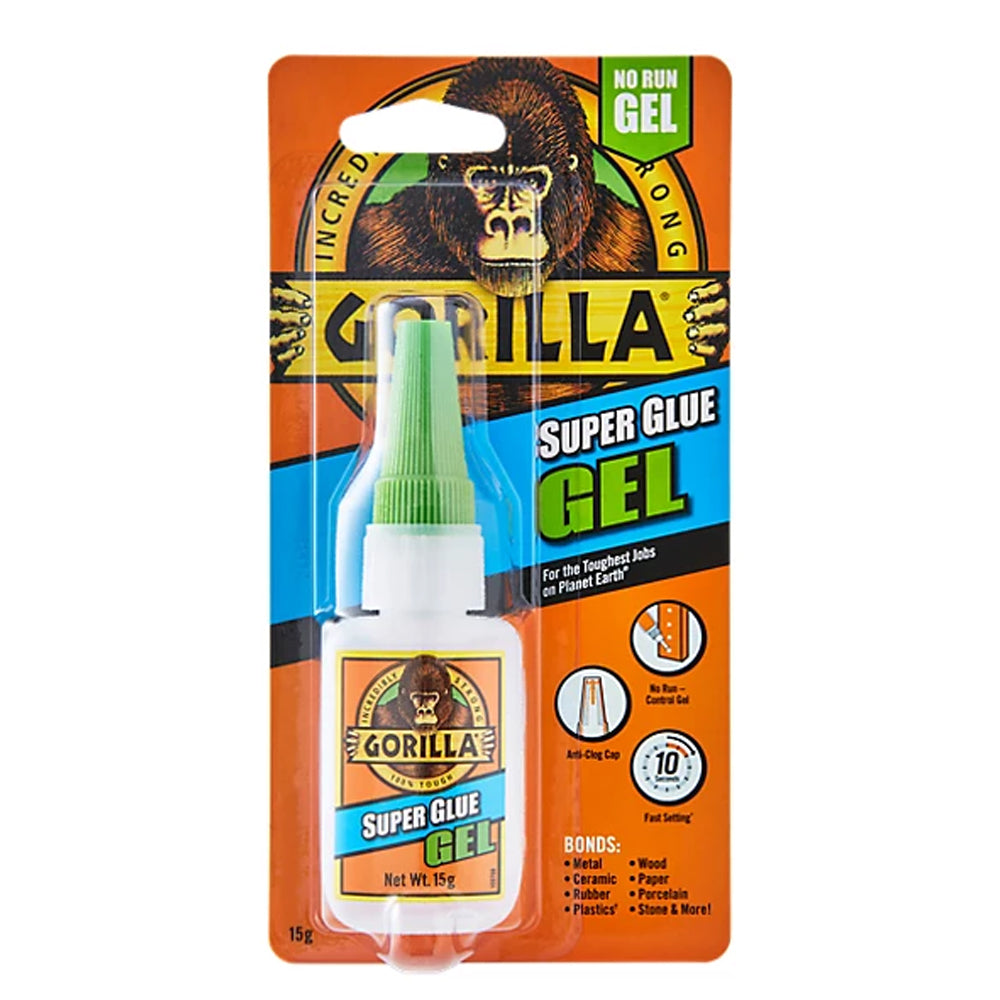 Gorilla Superglue Gel 15g | GRGSGG15