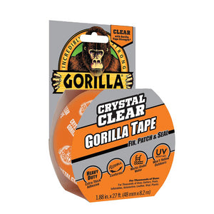 Gorilla Tape Crystal Clear 48mm x 8.2 Metre