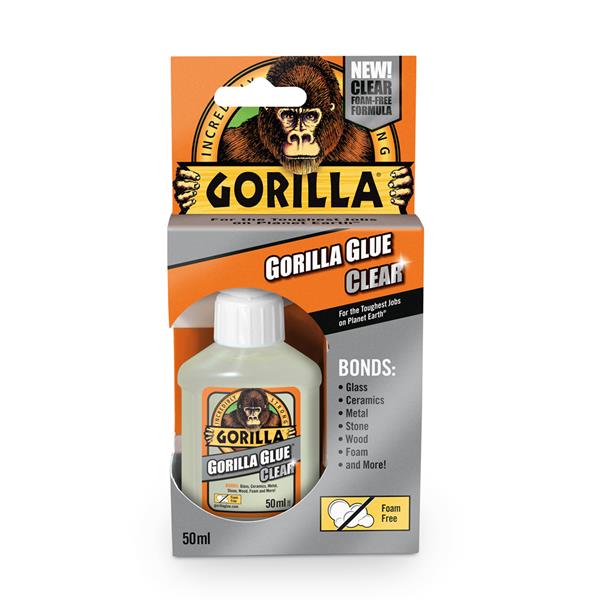 Gorilla Clear Glue 50ml | GRGGGCL50