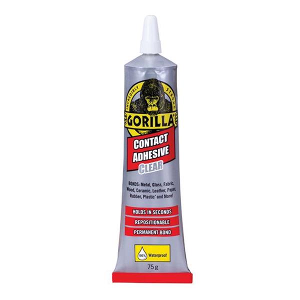 Gorilla Contact Adhesive Clear 75g | GRGCAC75