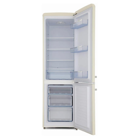 Amica 181cm 60/40 Retro Style Fridge Freezer - Cream | FKR29653C