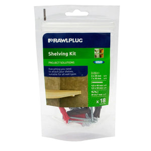 Rawlplug Shelving Fixing Kit | R-PDS-SHE