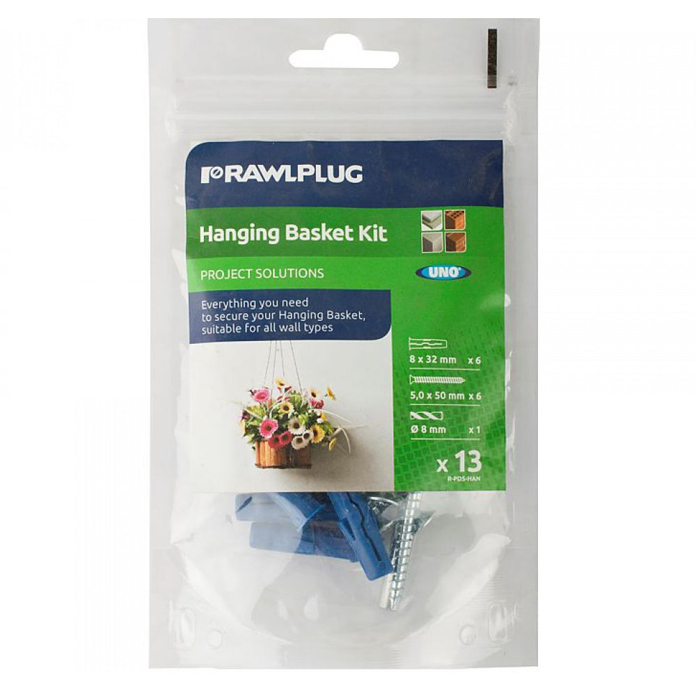 Rawlplug Hanging Basket Fixing Kit | R-PDS-HAN
