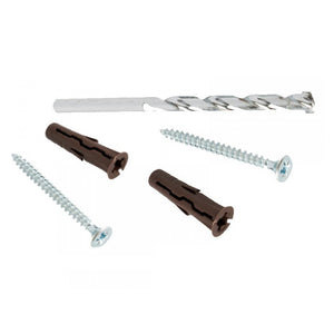 Rawlplug Curtain Pole Fixing Kit | R-PDS-CPT