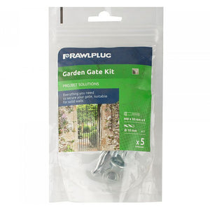 Rawlplug Garden Gate Fixing Kit | R-PDS-GAR