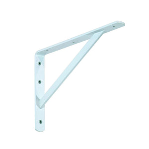 Industrial Shelf Bracket 300mm x 210mm - White | ELE121Z