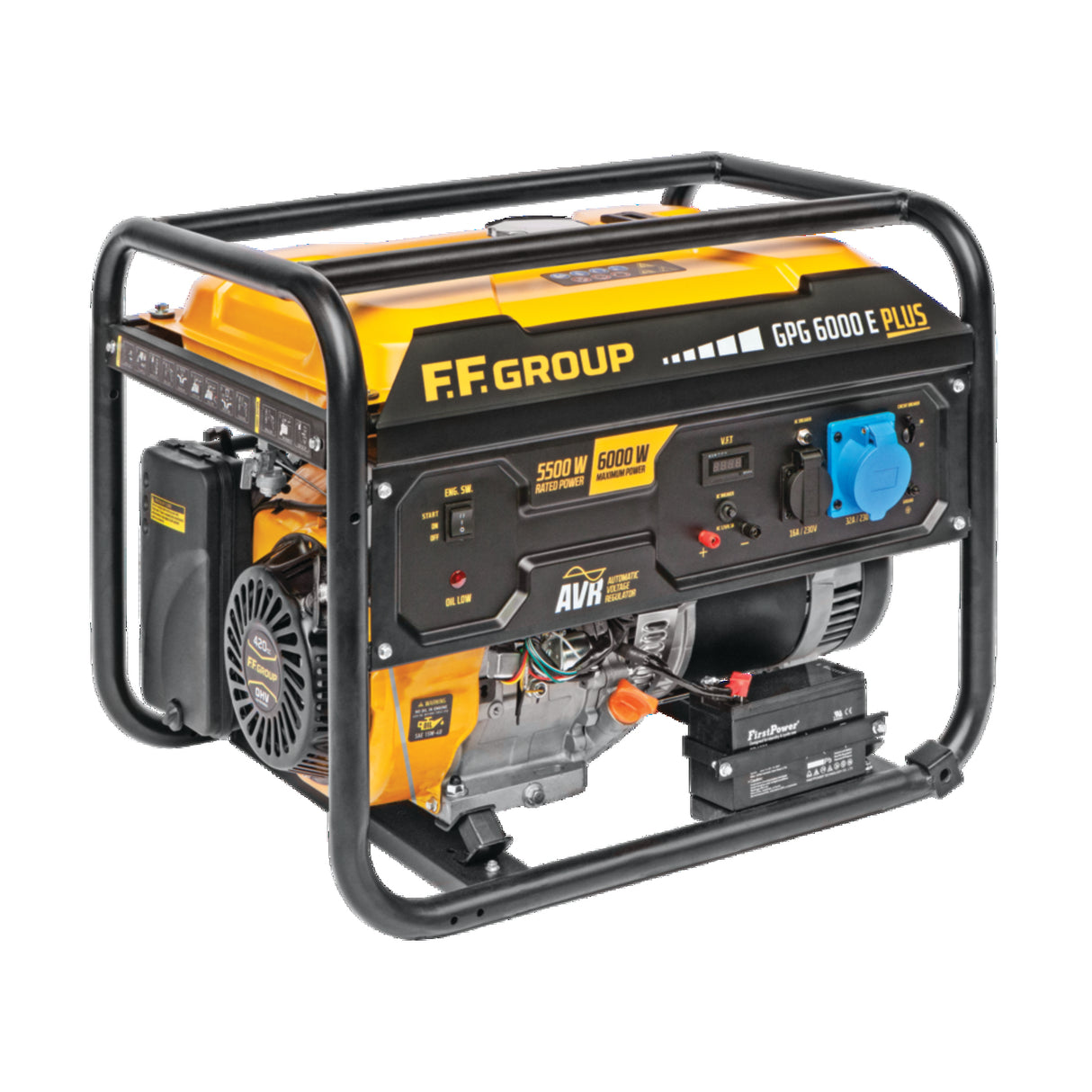 FF Group Petrol Generator 6.0KVA 420cc Electric Start GPG 6000E Plus | FF46095