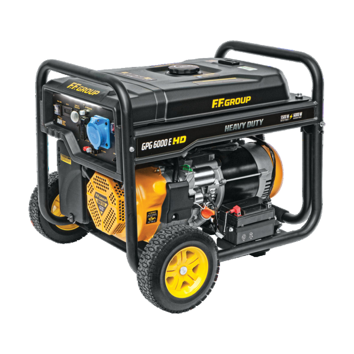 FF Group Petrol Generator 6KVA 420cc Electric Start GPG 6000E Heavy Duty | FF46097