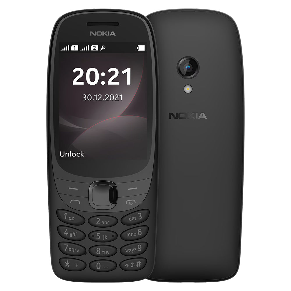 Nokia 6310 2.8" 8MB Sim Free Mobile Phone - Black | 16POSB01A01