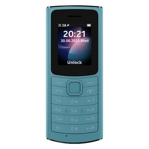 Nokia 110 4G 48MB Sim Free Mobile Phone - Blue | 1GF018MPE1L02