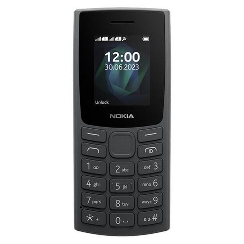 Nokia 105 4MB Sim Free Mobile Phone - Charcoal | 1GF019CPA2L05