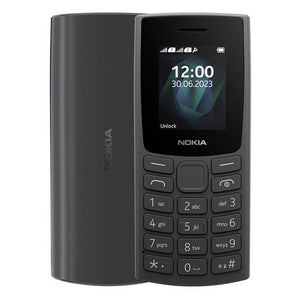 Nokia 105 4MB Sim Free Mobile Phone - Charcoal | 1GF019CPA2L05