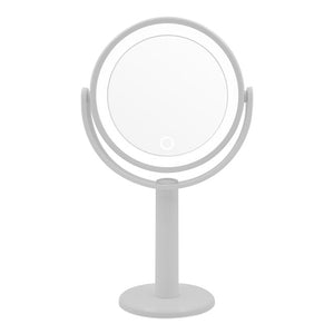 Anika LED Vanity Mirror Double Sided Battery Operated - Grey | 67039